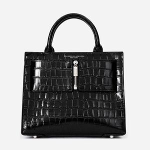 BRANDON BLACKWOOD KUEI BAG IN BLACK CROC 🖤✨💫